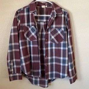 LA Hearts flannel